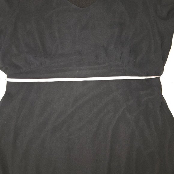 Rinascimento Boho Style Sheer Dress with Bell Sleeves Black, size M NWT - Picture 14 of 14